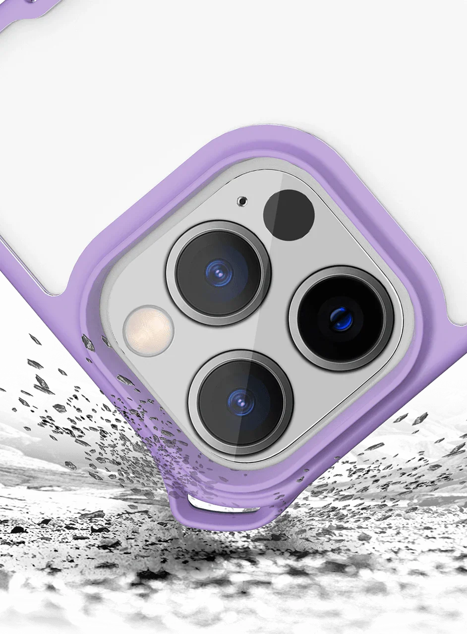 Itskins Hybrid Sling iPhone 13 Pro Cover - Light Purple - Tashqila Itskins Hybrid Sling iPhone 13 Pro Cover - Light Purple - Tashqila